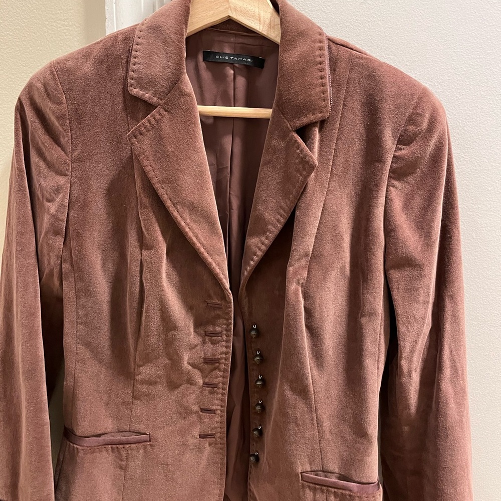 Ellie Tahari Women's lavenderish Blazer